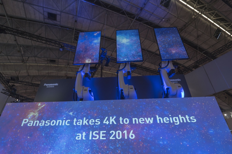 Panasonic zoomt in op live evenementen tijdens ISE 2017