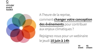 VO organise un webinaire sur l'économie circulaire et l’événementiel