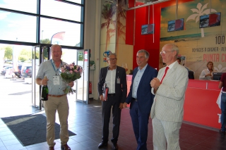 Le 4 millionième visiteur du Brabanthal