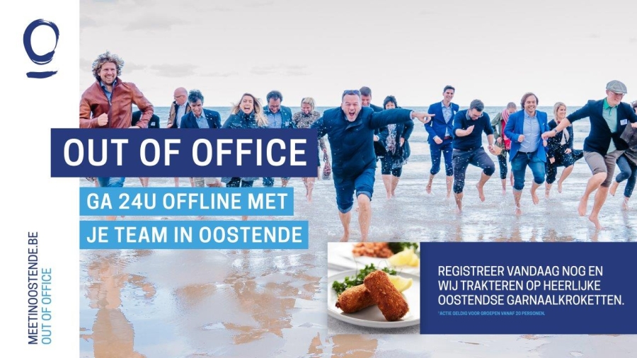 Boek je meeting of teambuilding in Oostende en wordt getrakteerd op garnaalkroketten!
