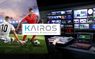 Nieuwe krachtige progressies voor Kairos live-productieplatform