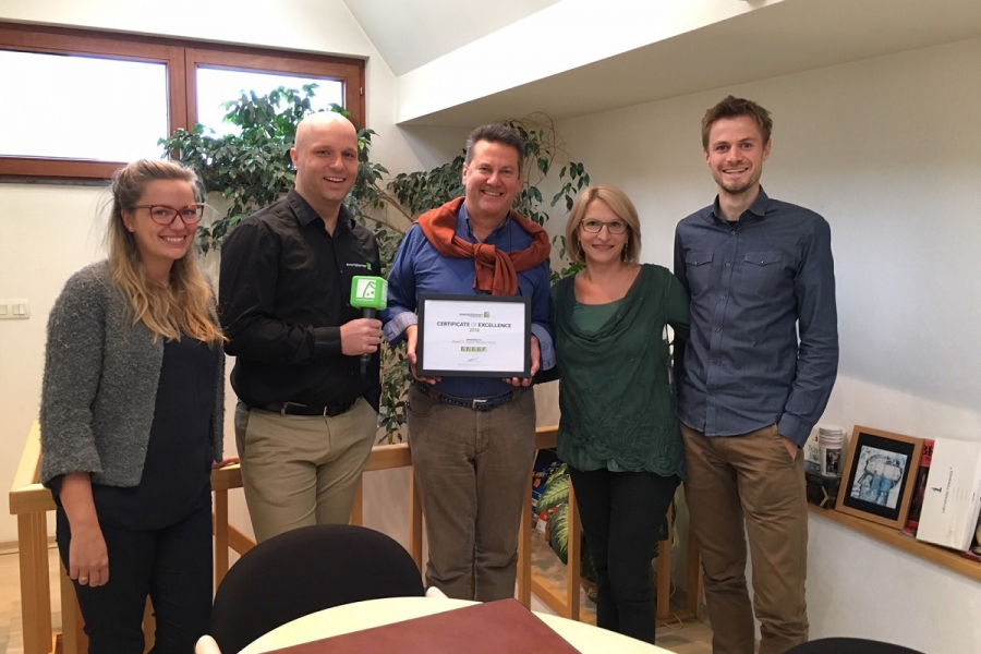 Perfect+ décroche le 'Certificate of Excellence'