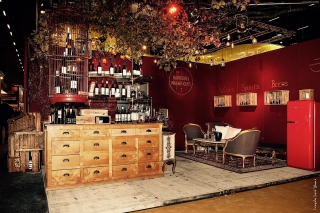 Stand Cask &amp; Friends à Horeca Expo 2017 : Any Production crée une ambiance unique