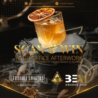 Scan &amp; win @ BEA Awards 2025, dankzij Trouble Shakers