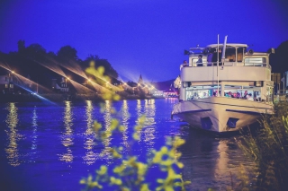 Uw eindejaarsreceptie in de betoverende omgeving van de boot 'Le SAX'