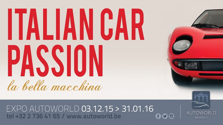 Uw evenement onder de Italiaanse zon in Autoworld?