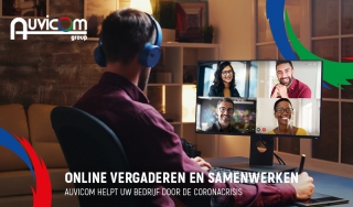 Auvicom presenteert oplossingen voor online vergaderen en samenwerken