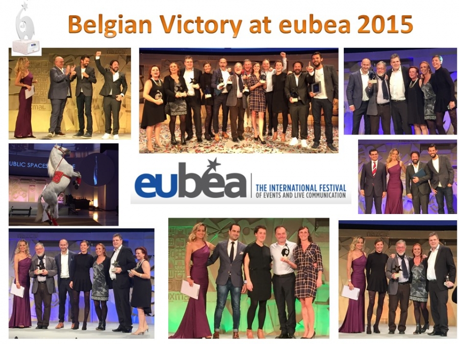 EuBea Awards 2015: knowhow van Belgische agentschappen rijkelijk beloond