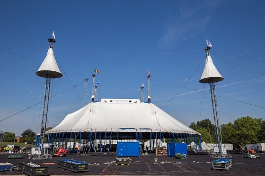 Le Cirque Du Soleil s'est installé à Bruxelles