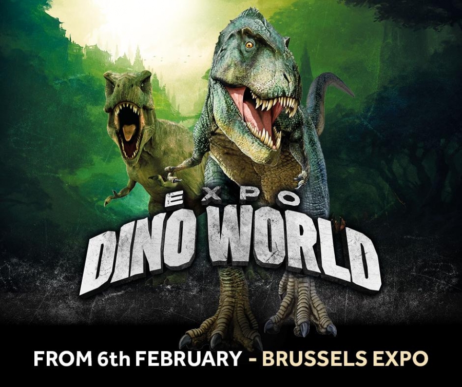 Expo Dino World arrive à Brussels Expo!