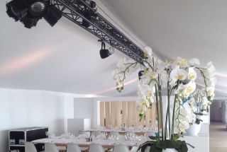 Deco Fact kleedt tenten aan op Optima Open in Knokke