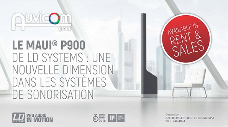 Maintenant disponible chez Auvicom : le MAUI® p900 de LD Systems