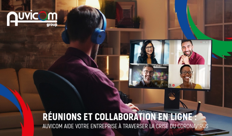 Auvicom présente ses solutions de réunion et de collaboration en ligne