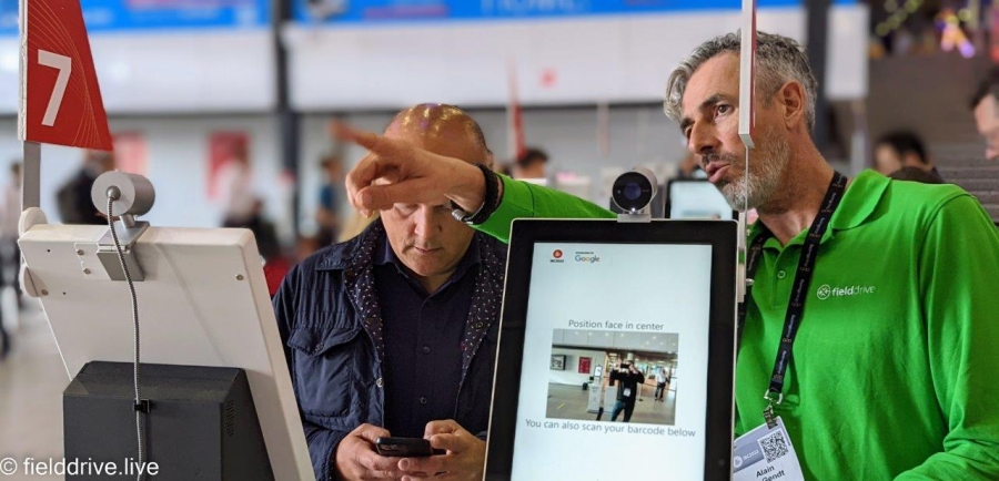 fielddrive : un check-in à la pointe de la technologie aux BEA Awards