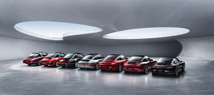 Autoworld présente "50 Years of Porsche Targa by State of Art"