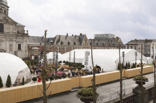Le centre-ville Gand à nouveau en fleur après 25 ans
