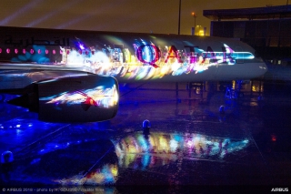 ADC baptise le 1er Airbus A350-1000 de Qatar Airways