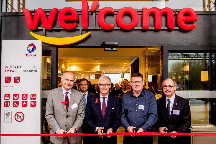 Act!events inaugure deux nouvelles stations-service pour Total !