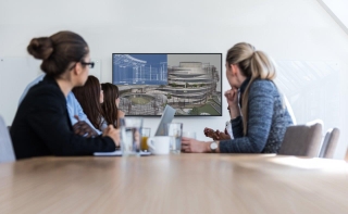 L'affichage sans fil et la multidiffusion ajoutés au système de présentation PressIT de Panasonic