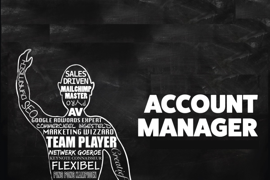 Vacature: Ervaren Account Manager (m/v) met zeer sterke marketing skills