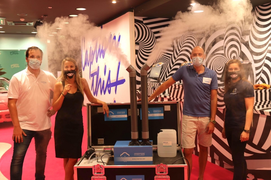 Disinfect lanceert mobiele benevelings-units voor snelle en veilige ontsmetting van grote ruimtes