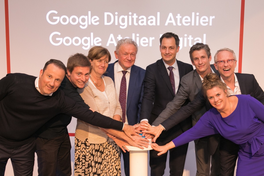 The Oval Office, live partner van het Google Digitaal Atelier in Brussel