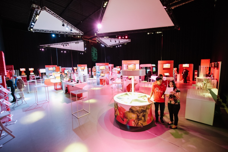 Fujitsu World Tour 2017 in Event Lounge