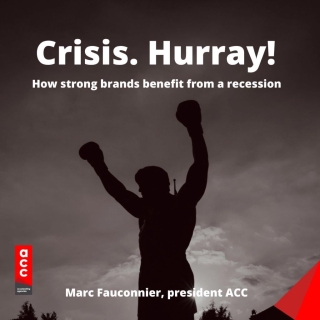 “Hourra, c’est la crise”, Marc Fauconnier/ACC conseille les marques et les agences.