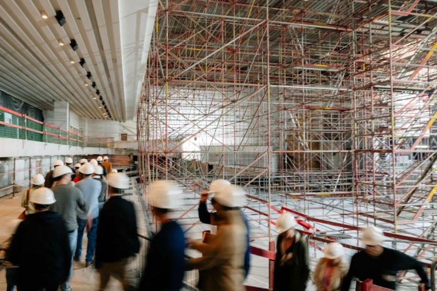 Plus de 2 500 visiteurs découvrent le futur Kursaal Oostende lors de la Journée Chantiers Ouverts