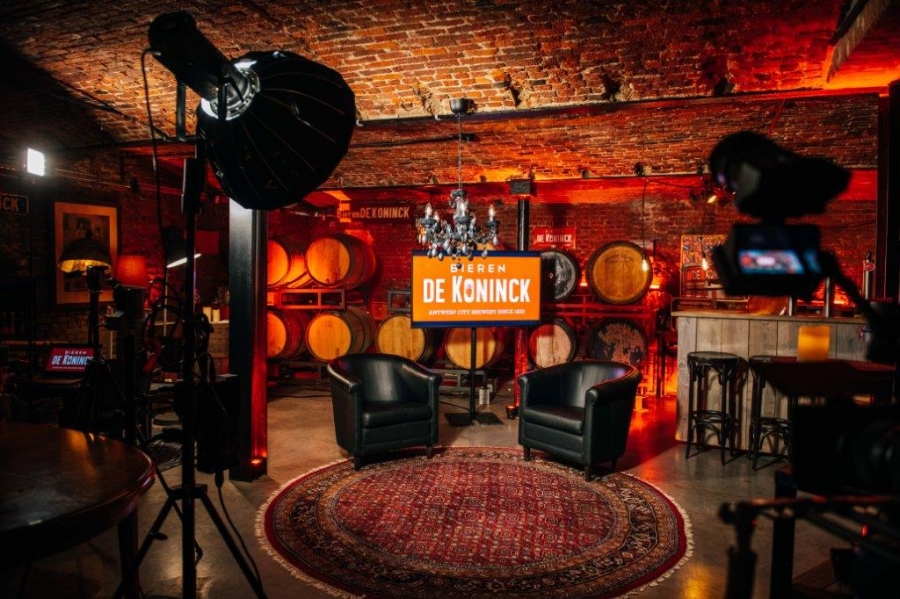 Digitale evenementenlocatie bij Stadsbrouwerij De Koninck