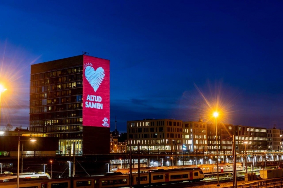 ADC projecteert positieve energie in Leuven