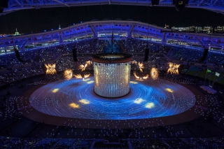 PRG voor de AIMAG Ceremonies 2017 in Turkmenistan