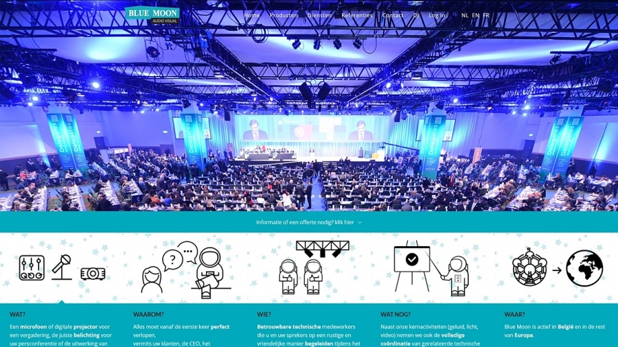 Eblouissant film d’animation et nouveau site web pour Blue Moon