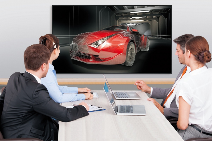 Sharp brengt betaalbare 90 inch display voor digital signage op de markt