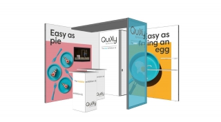 QuiXy, le nouveau kit d&#039;exposition intelligent d&#039;Aluvision