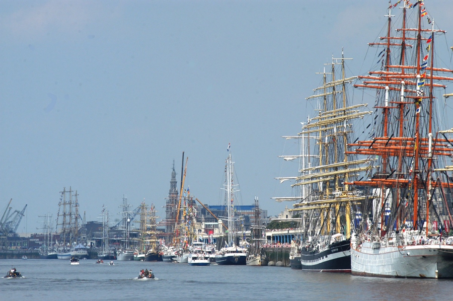 Tout le monde sur le pont pour The Tall Ships Races