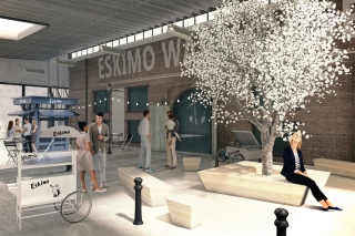 L’Eskimofabriek se développe et crée le village d'entreprises "Gents Open Ondernemersdorp"