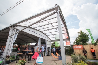 Neptunus tovert terrein om tot reusachtig beurscomplex Foire de Libramont