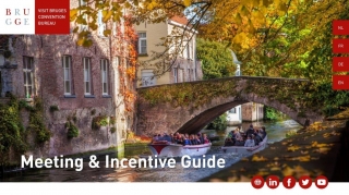 Gloednieuwe Meeting & Incentive Guide Brugge in een digitaal format – nu verkrijgbaar
