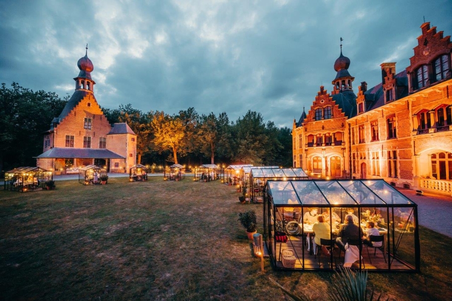 Le pop-up culinaire SERRE s’installe à trois endroits en Flandre cette année