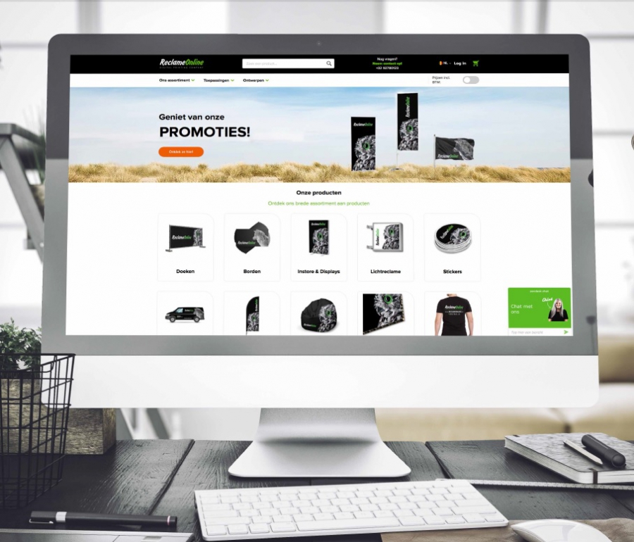 Découvrez ReclameOnline.be, la plus grande boutique d’impression avec livraison dans les 24h