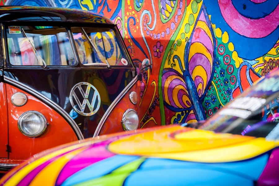 "VW Love Bugs - Arts &amp; Publicity Cars"…in the spotlight in Autoworld Brussel