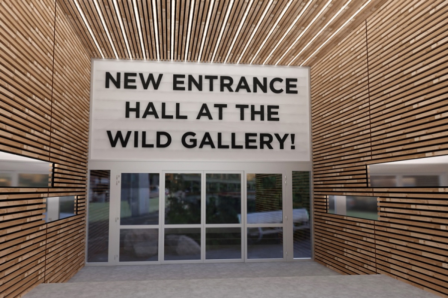 La Wild Gallery rénove ses accès avec un design révolutionnaire