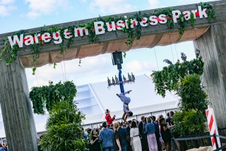 ION opent Waregem Business Park met de steun van Dazzle Events