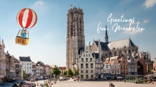 Virtual photo booth : greetings from Mechelen !