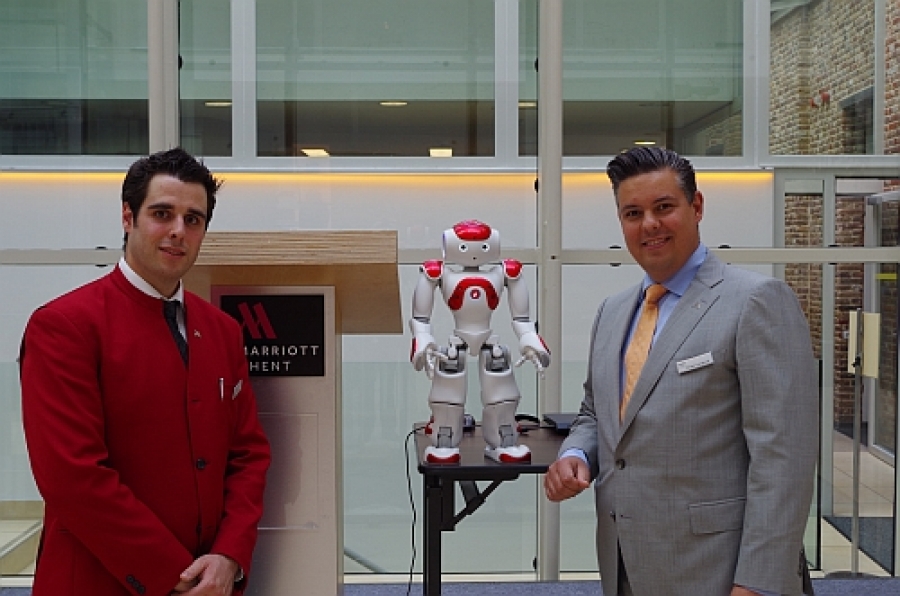 Le Ghent Marriott Hotel est le premier hôtel à employer un robot