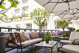 Summer Breeze sur la terrasse de Steigenberger Wiltcher's