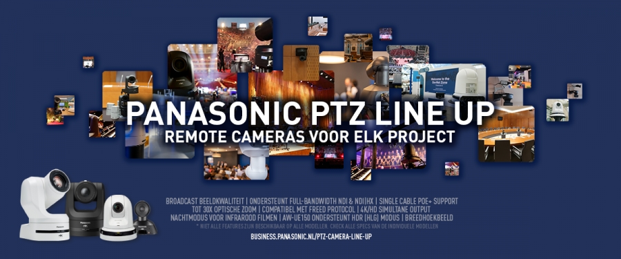 Panasonic introduceert spraakgestuurde PTZ-camerabediening met behulp van Sennheiser-microfoons