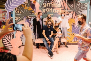 Smile Safari is terug en kan voortaan ook volledig afgehuurd worden voor B2B-events