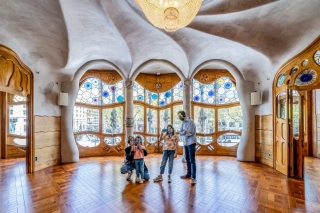 La célèbre Casa Batlló reproduit l’univers créatif de Gaudí grâce à Panasonic